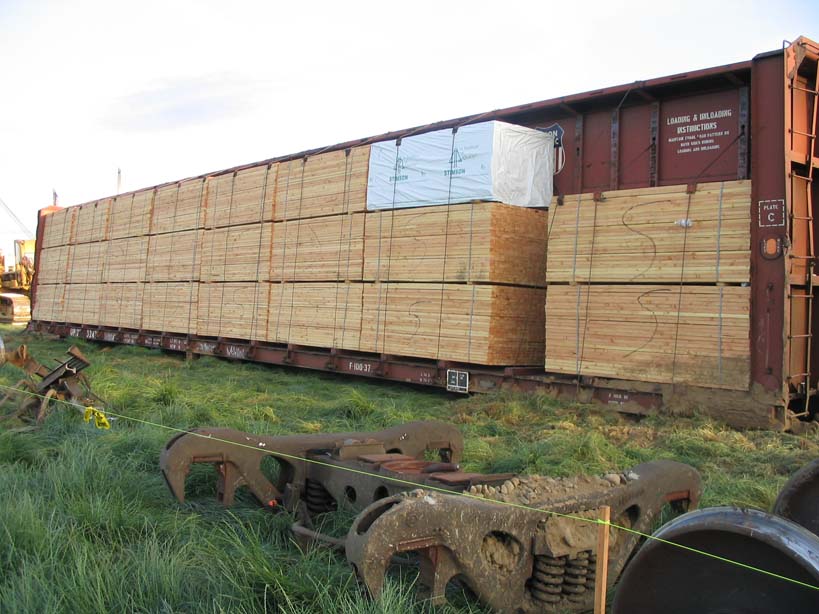 Portland and Western derailment.