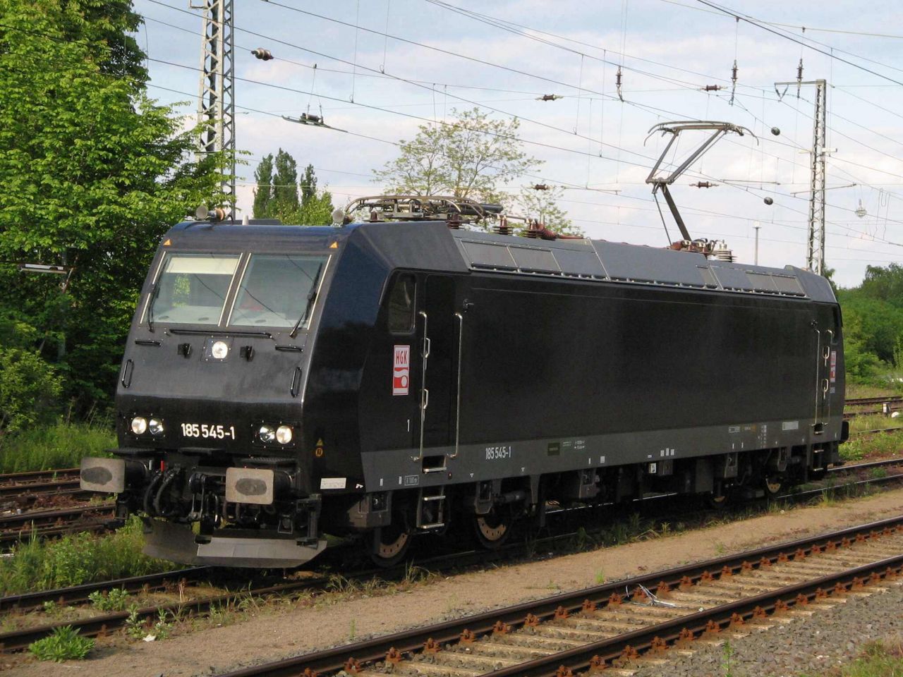 Private German Railroad HGK / 185 545-1