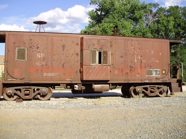 S.P. Caboose at rest