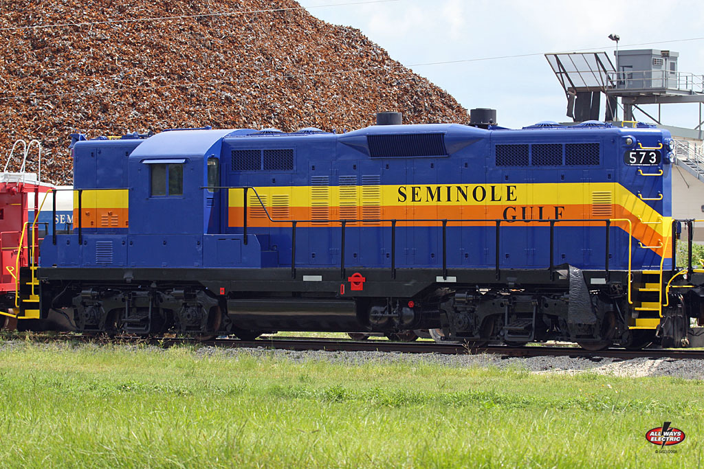 Seminole Gulf Railroad yard Ft. Myers, FL