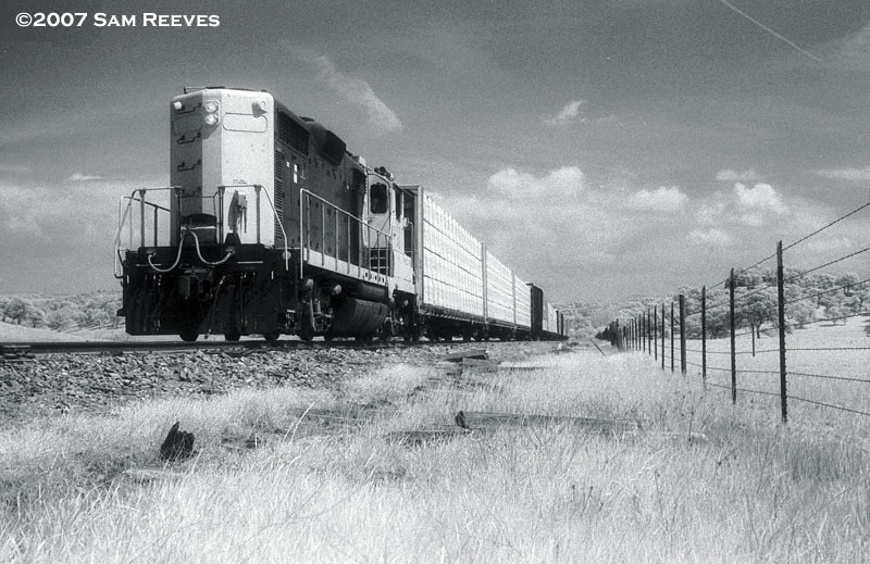Sierra Railroad foothills