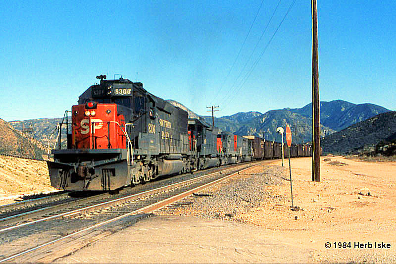 SP #8306 at West Canyon