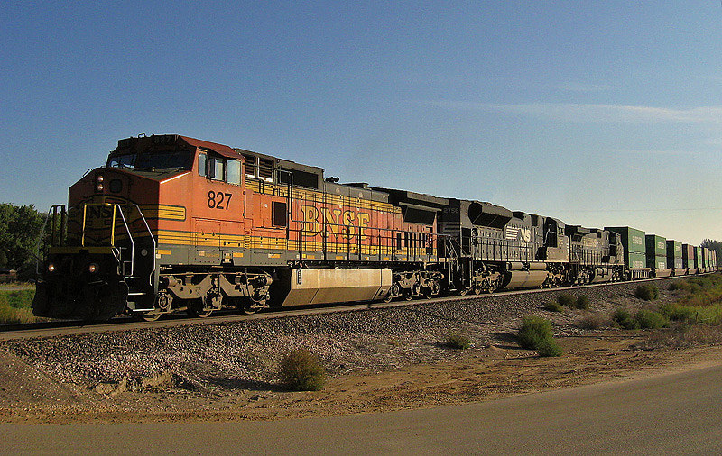 Stack Train At Ogalala Road