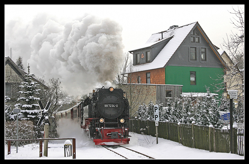 Steaming through Wernigerode
