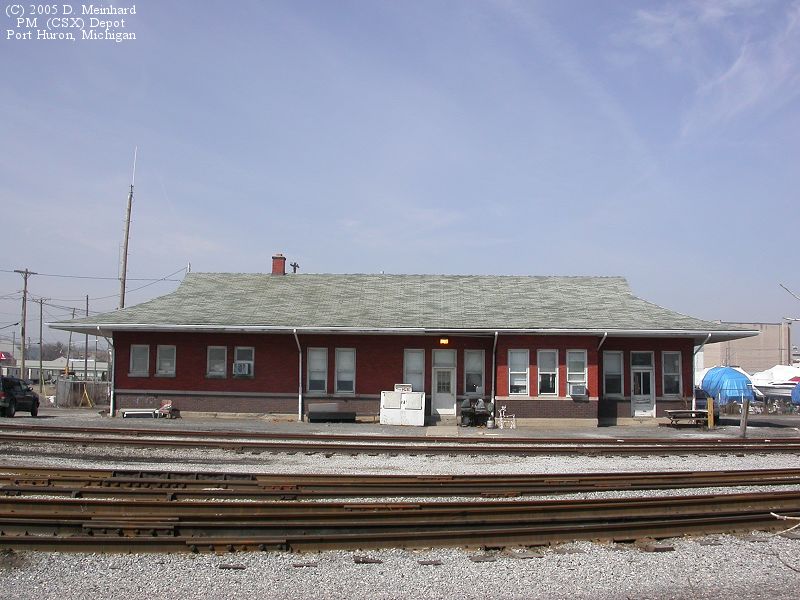 The Old Pere Marquette Depot in Port Huron