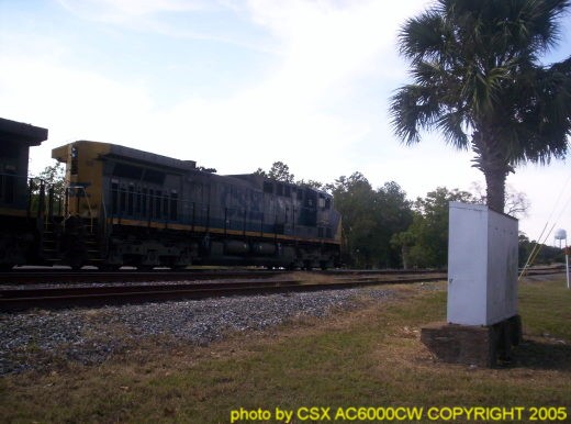 Trains in DeFuniak Springs FL.