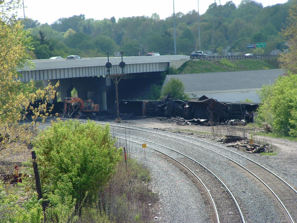 U839 derail at Lambert