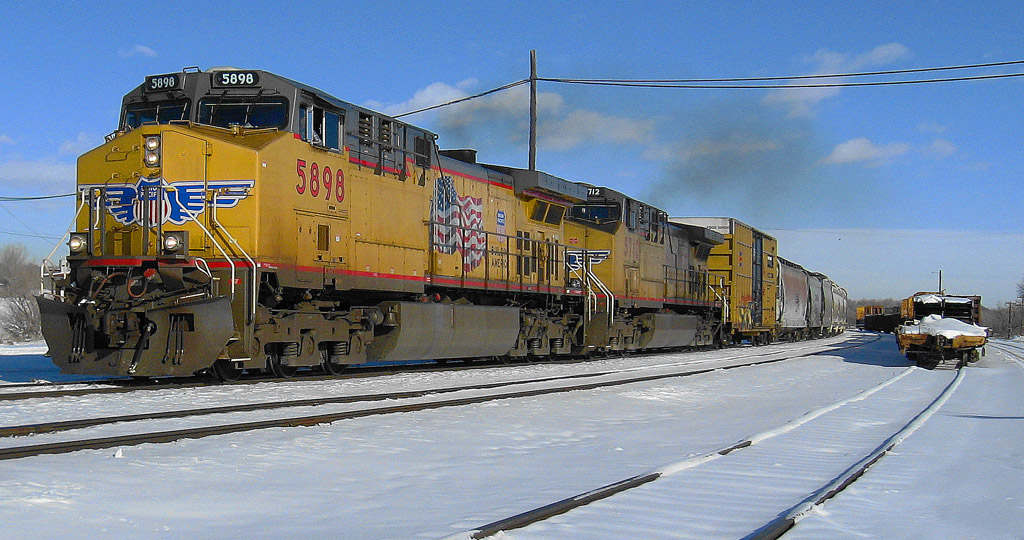 UP 5898 On The Greeley Sub