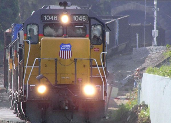 UP Freight Train #1046 in San Francisco