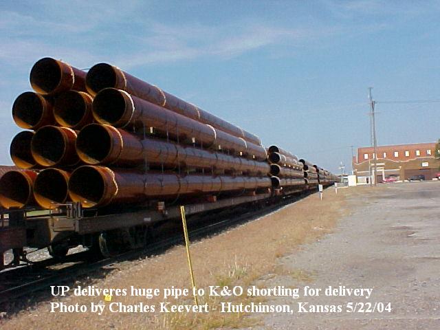 UP hands over huge pipe to K&O