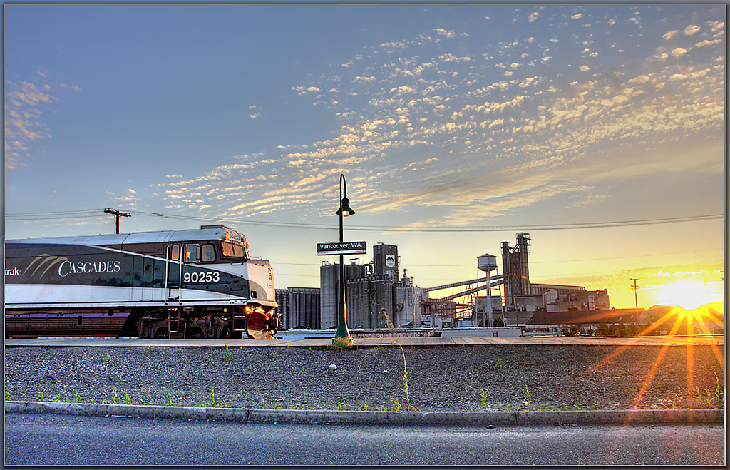 Vancouver Depot Sunset in HDR