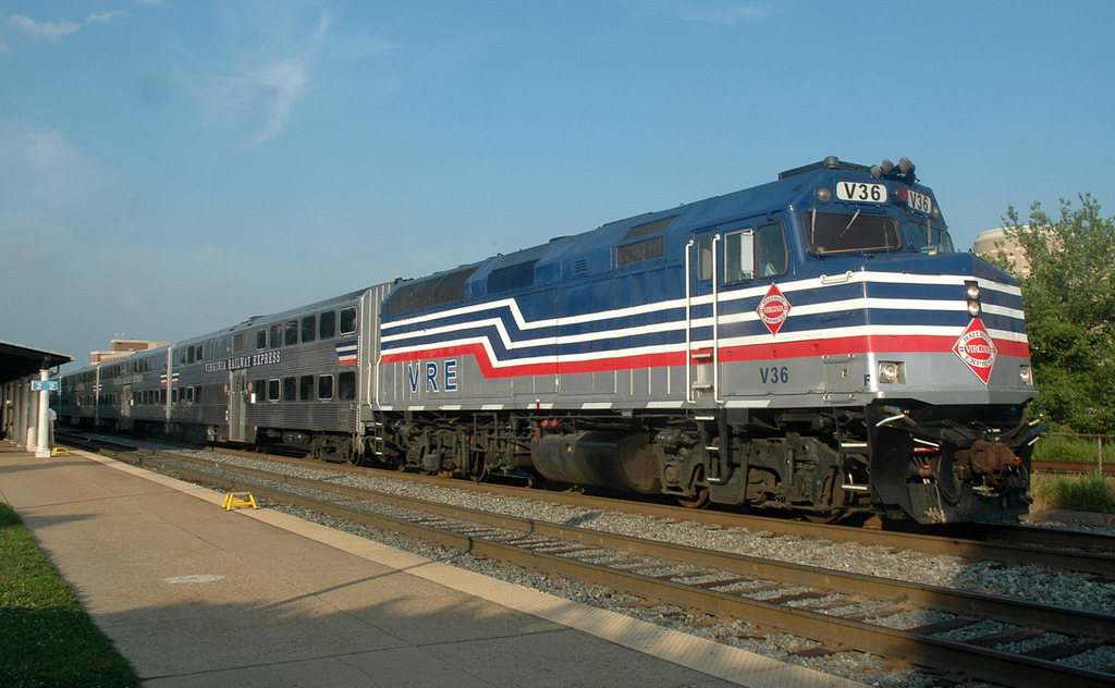 Virginia Railway Express in ALX