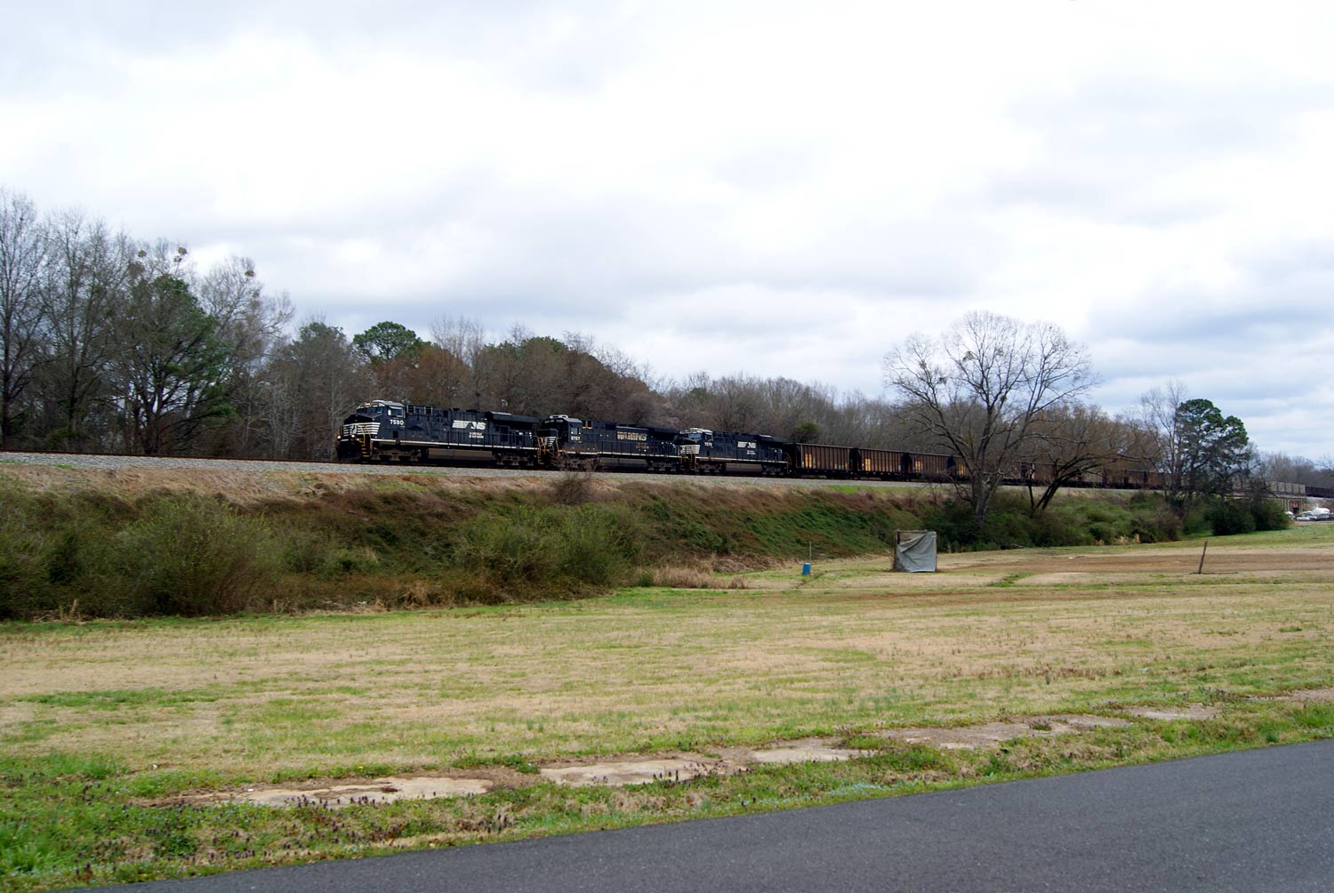 West Bound P-Line Coal Train
