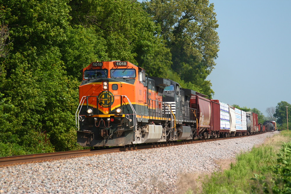 Westbound Mixed Freight