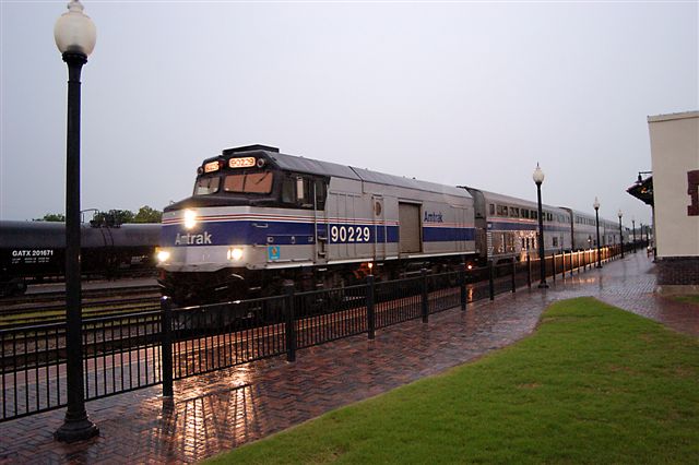 Wet Amtrak
