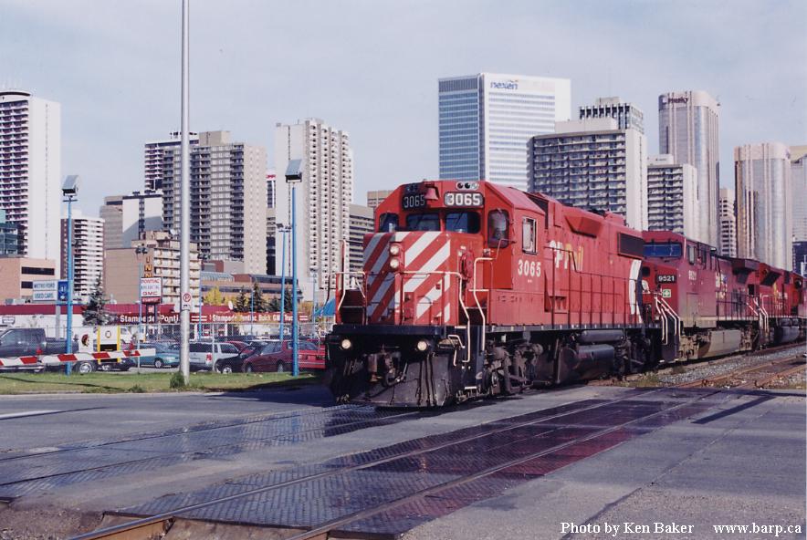 11 Street SW crossing in Calgary, Alberta