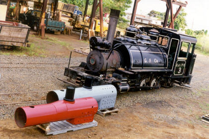 7 and 13 boilers and Kaipu