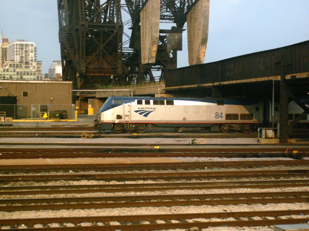 84 sitting under the St. Charles Airline