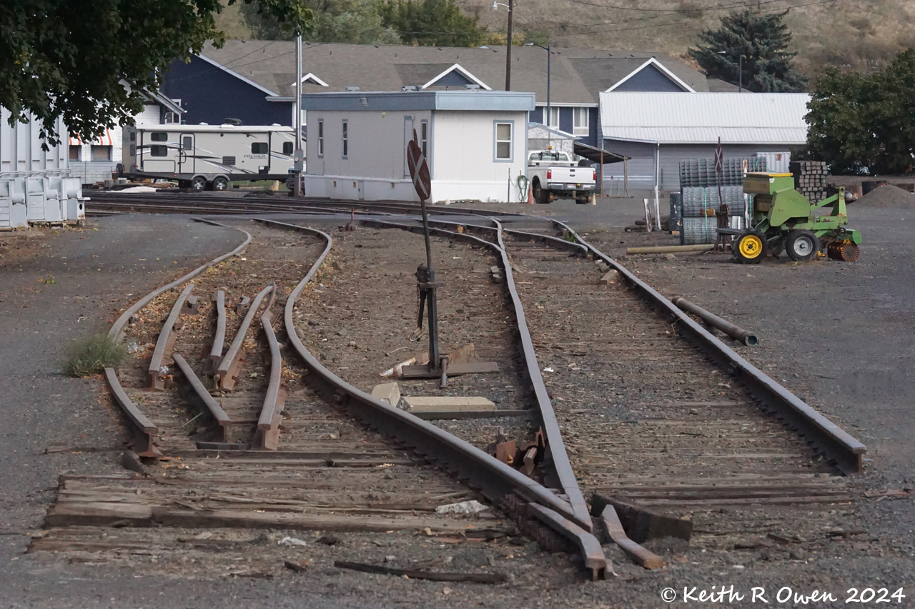 Abandoned Union Pacific in Colfax, WA