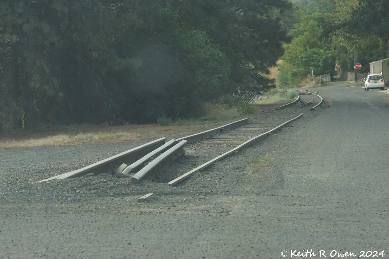 Abandoned Union Pacific in Colfax, WA