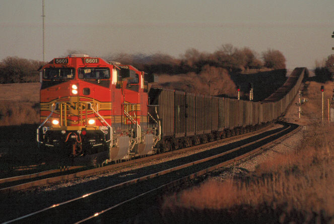 AC4400's at Bellevue, Texas