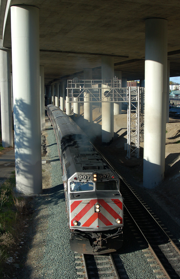 Accelerating out of 22nd Street
