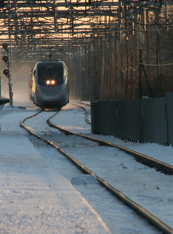 Acela at Readville
