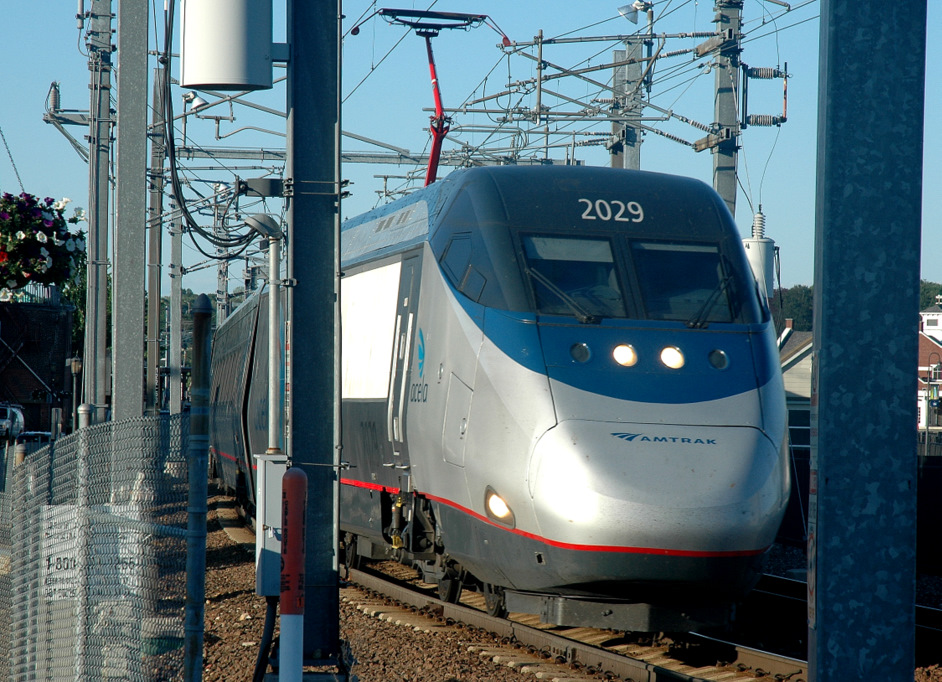 Acela in New London