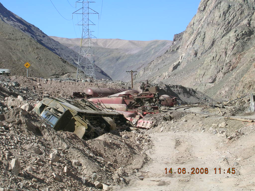 Acid Sulfuric Derrailment