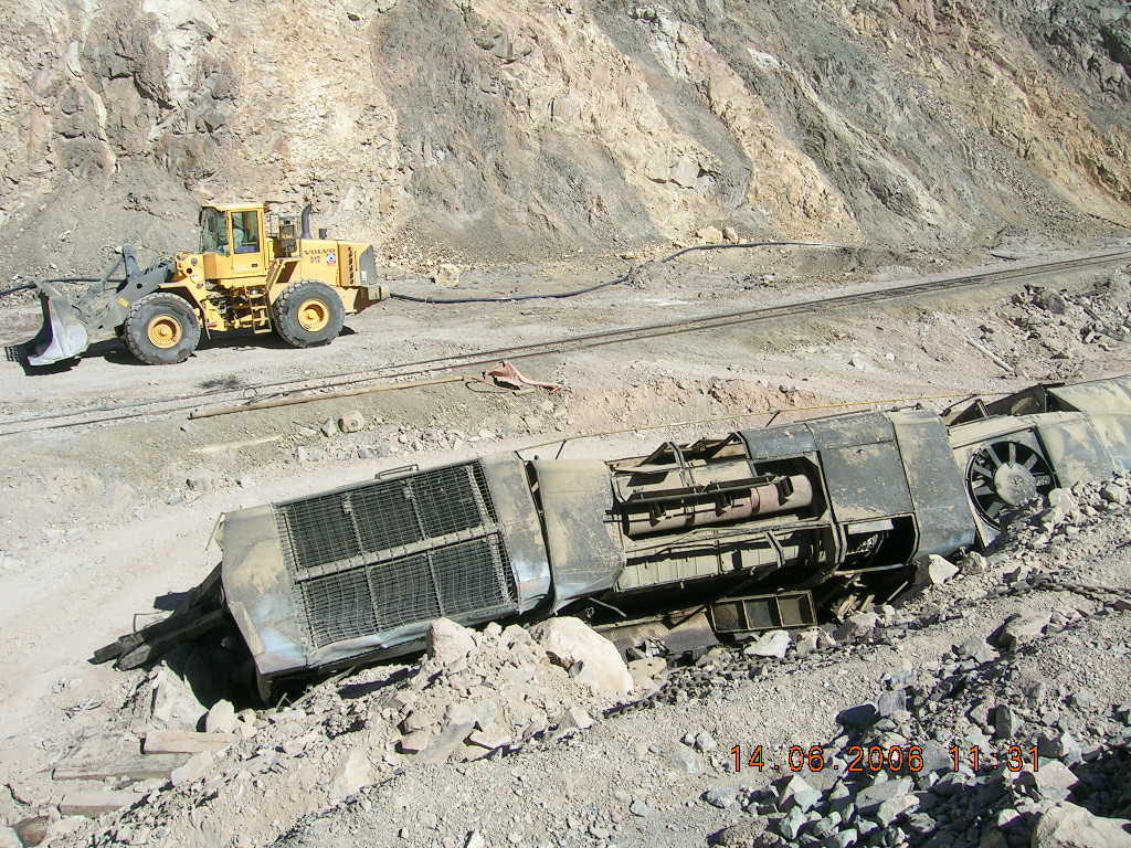 Acid Sulfuric Derrailment