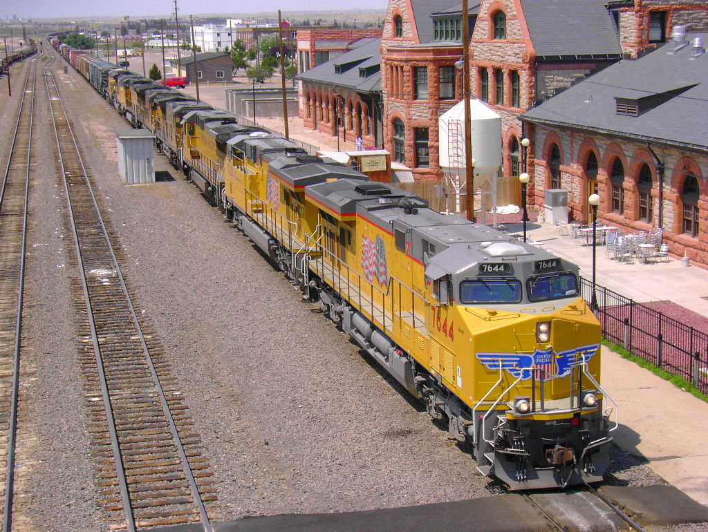 After A Crew Change At Cheyenne...