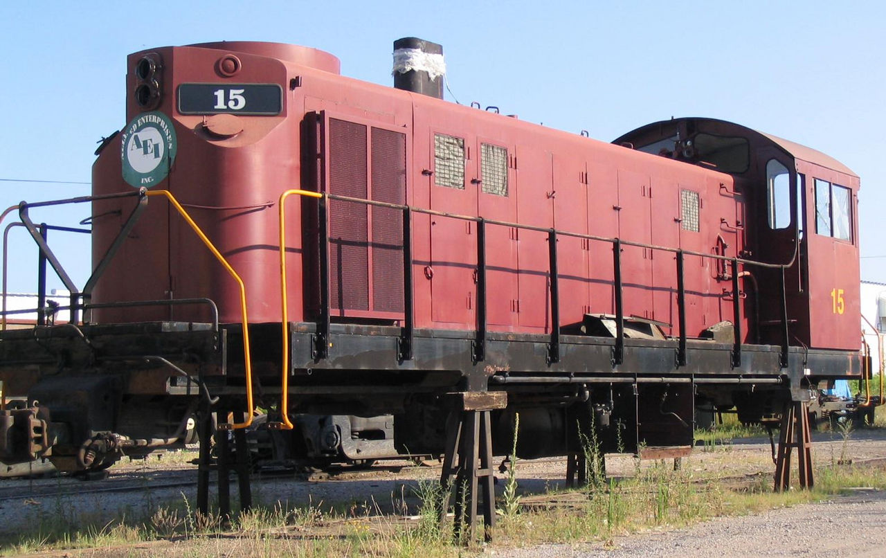 ALCO T-6 on blocks