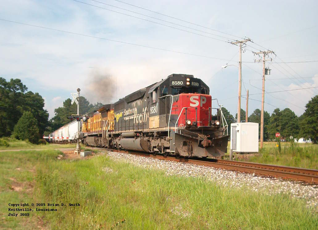 Almost Pure SP on its Home Rails...Something You'll Likely Never See Again