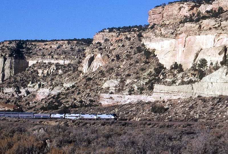 Along New Mexico's Rock Cliffs