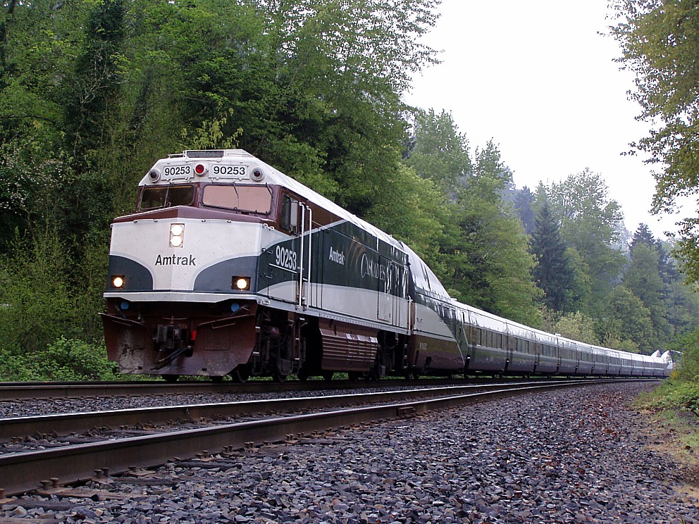 Amtk 500 at Coalca, OR