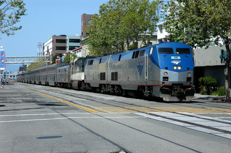 Amtrak #11 Jack London Square Oakland, CA