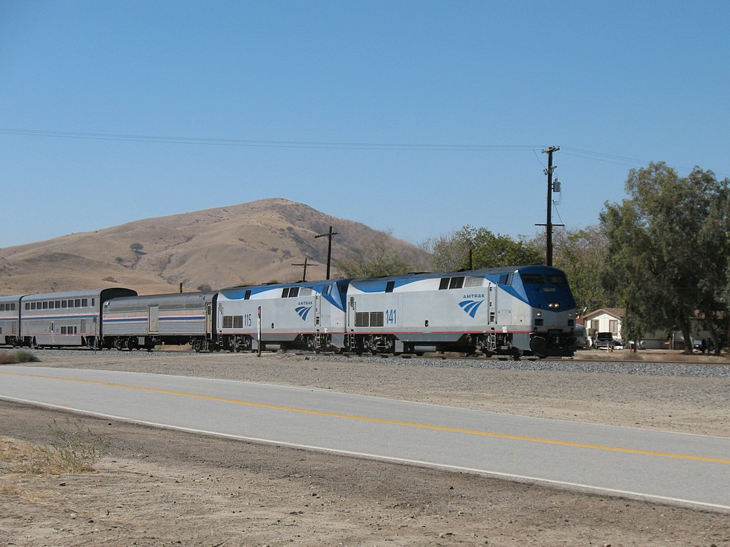 Amtrak #14 in Caliente