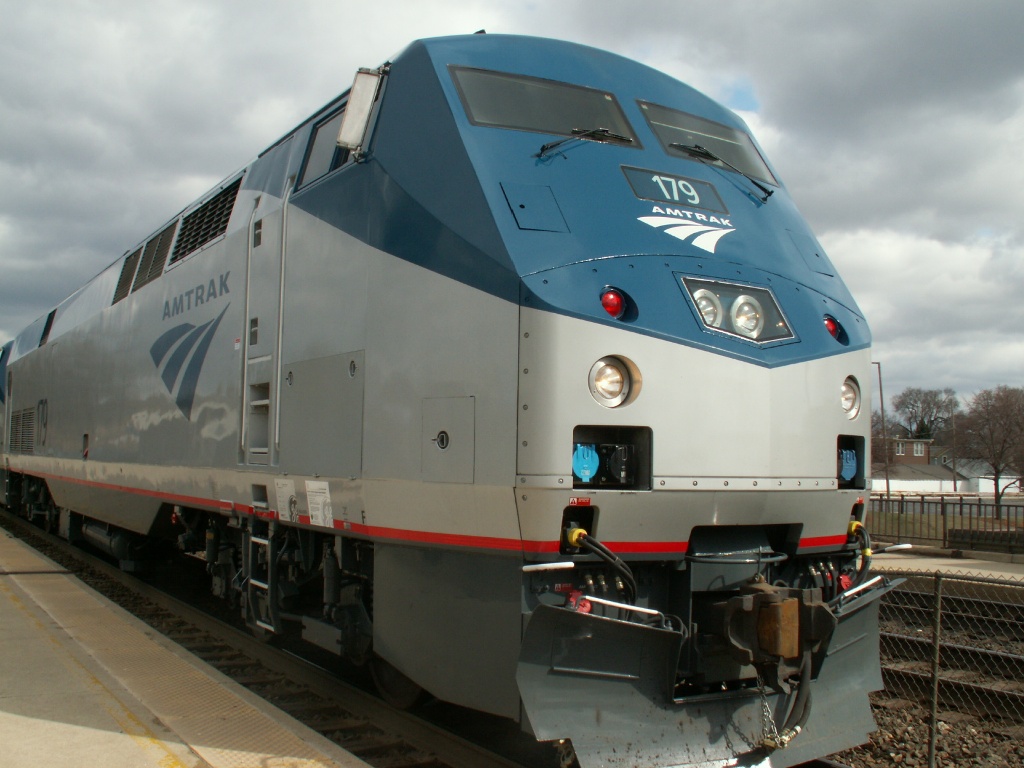 Amtrak 179 IN YOUR FACE