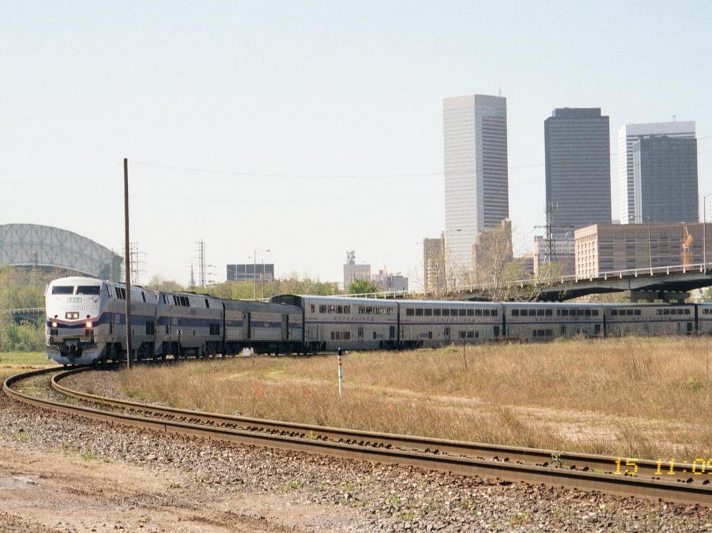 Amtrak #2 Leaves Houston