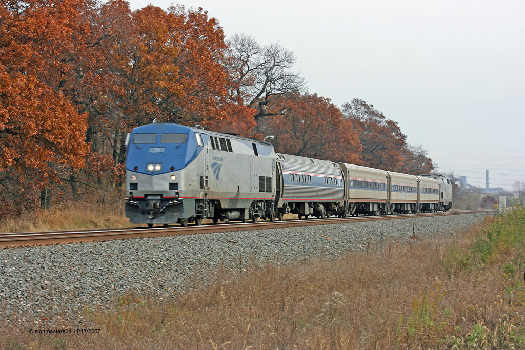 Amtrak 353 Ogde Dunes, IN