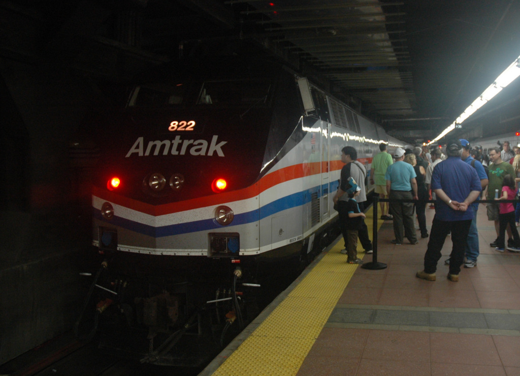Amtrak 40th Anniversary Train in GCT