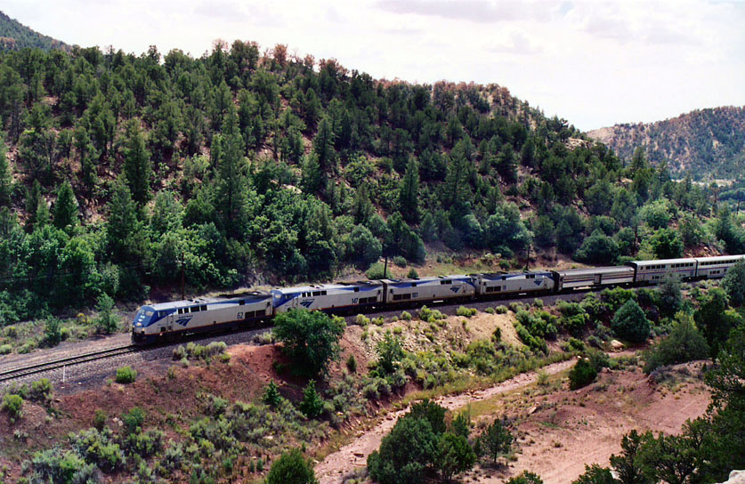 Amtrak at Glorieta
