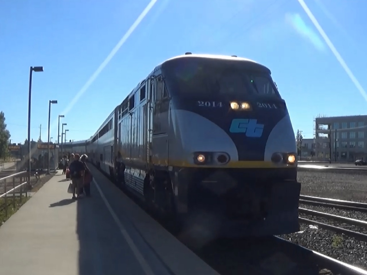 Amtrak Capitol Corridor At Roseville