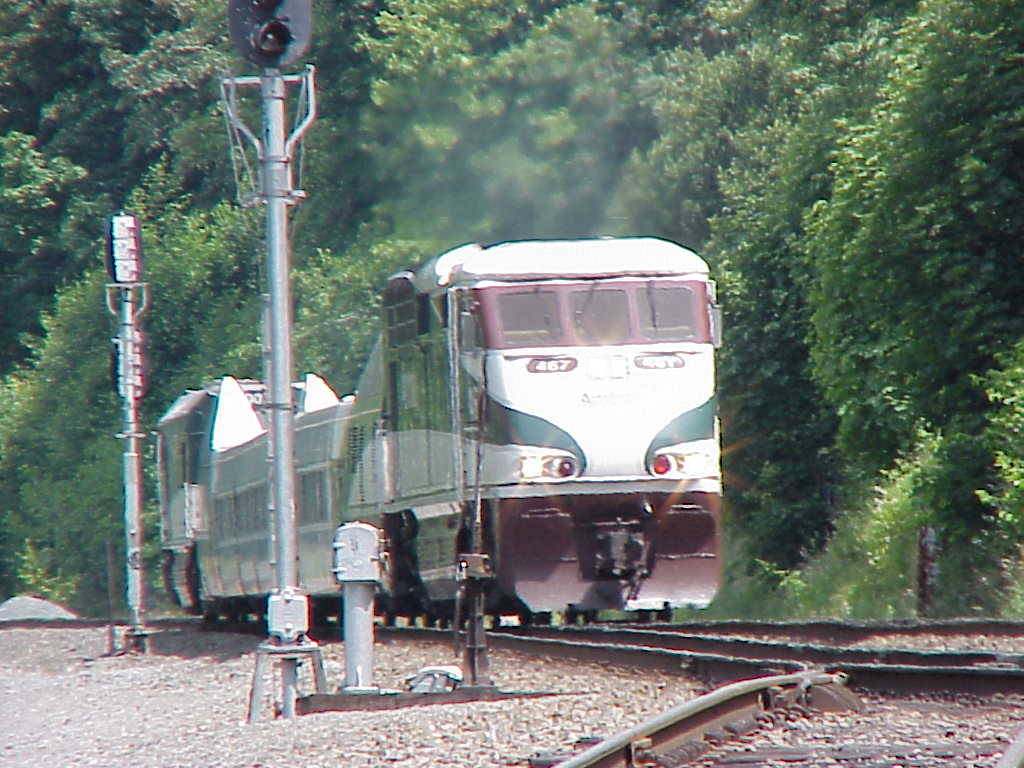 Amtrak Cruising Thru Ballard