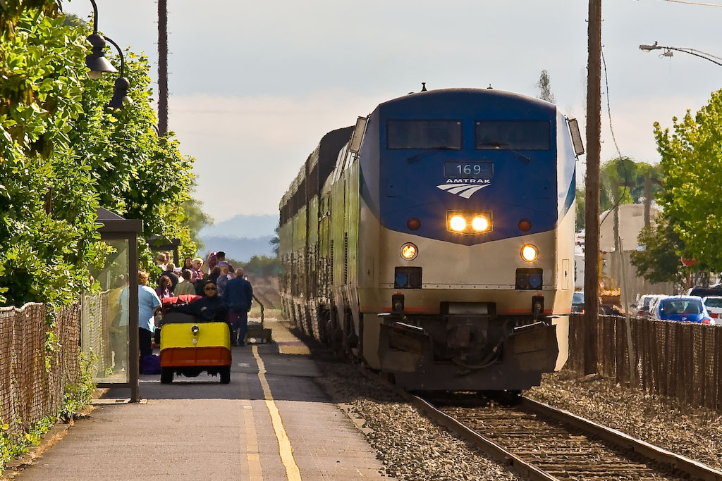 Amtrak Empire Builder at Edmonds.