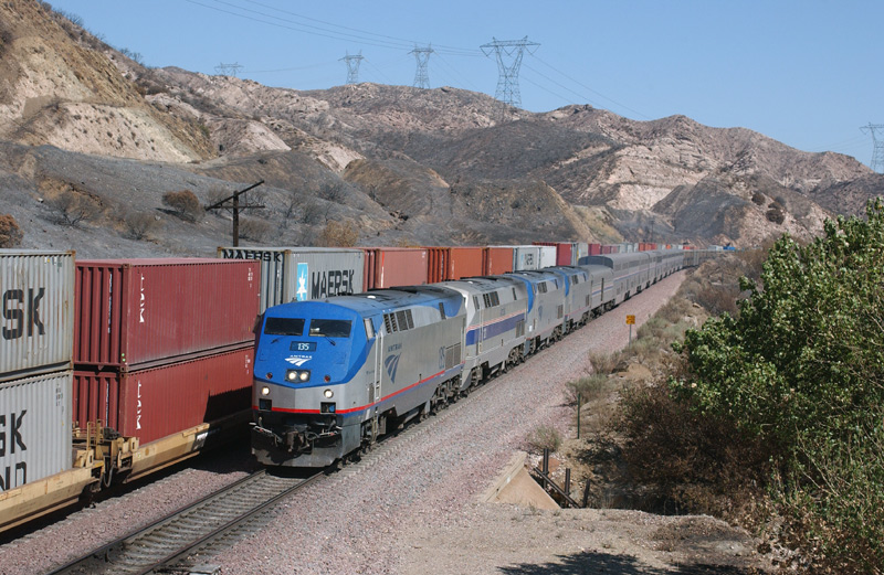 Amtrak in Cajon, CA
