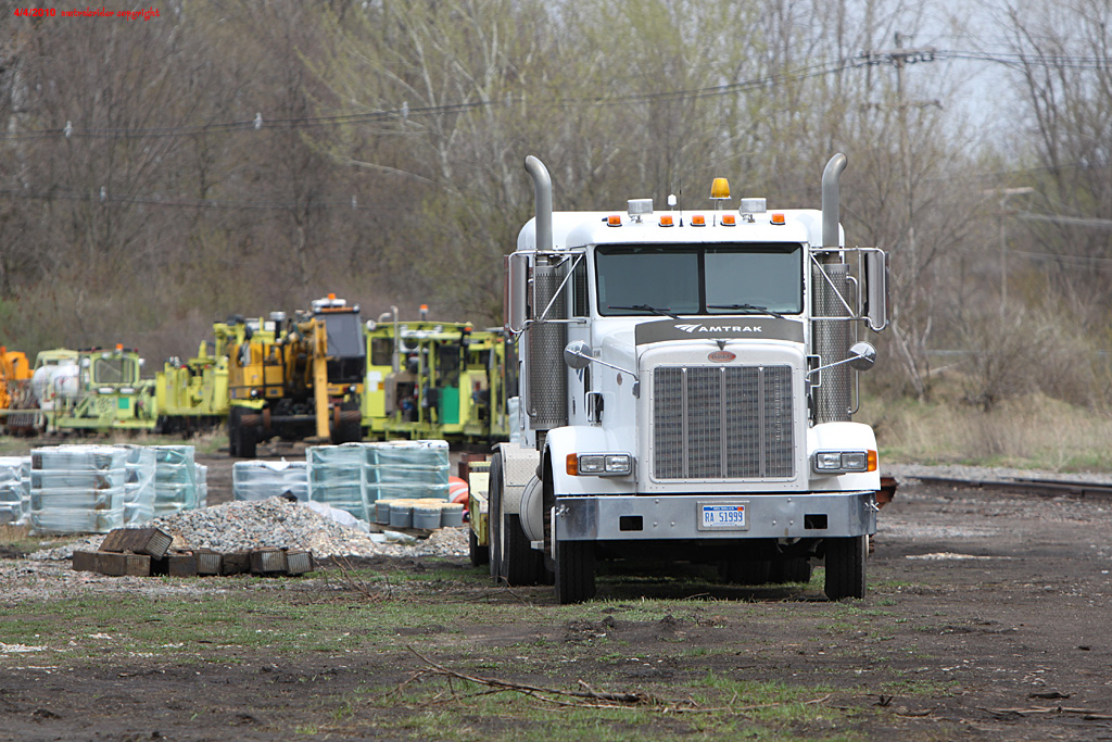 Amtrak MOW yard upgrade  Niles, MI