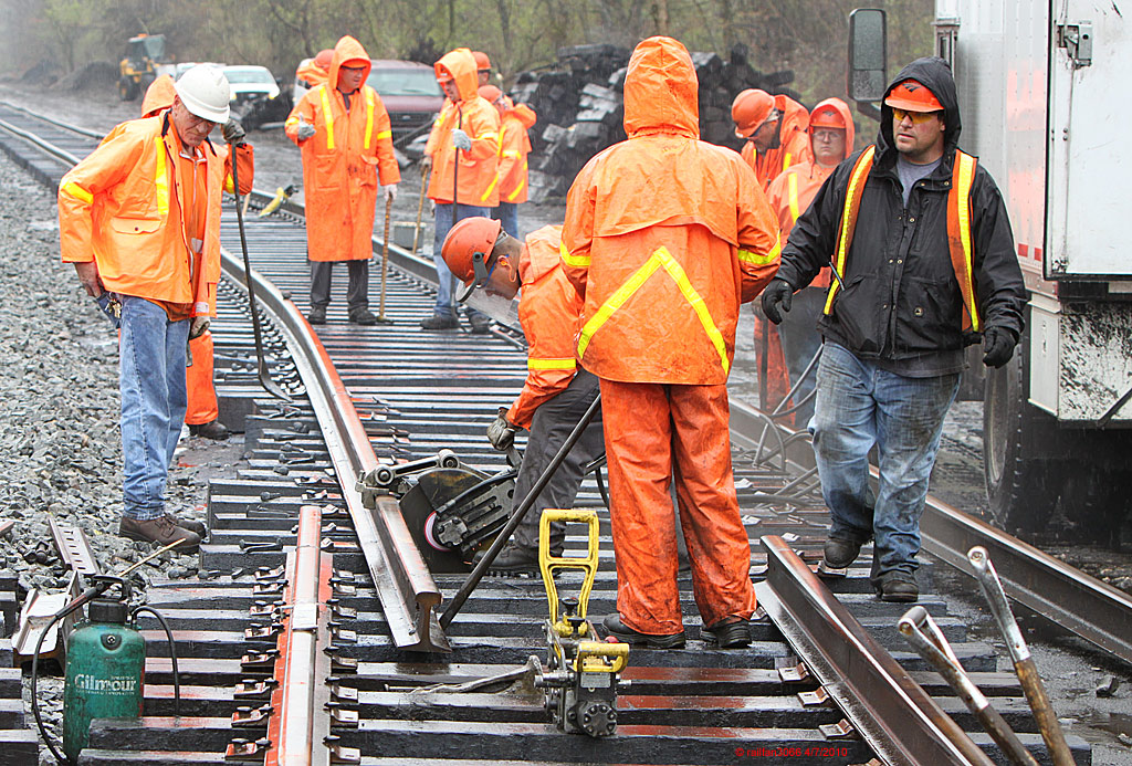 Amtrak MOW yard upgrade  Niles, MI
