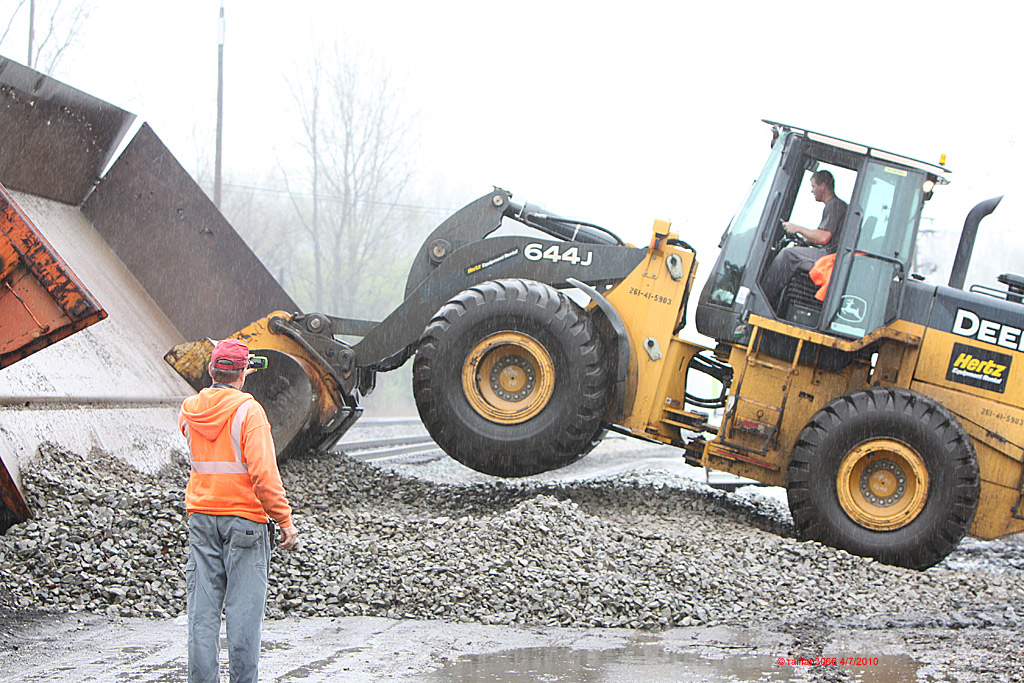 Amtrak MOW yard upgrade  Niles, MI