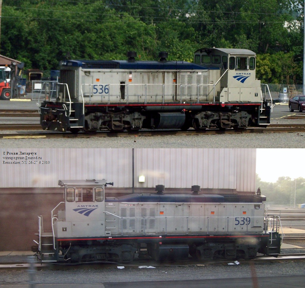 AMTRAK MP15DCs